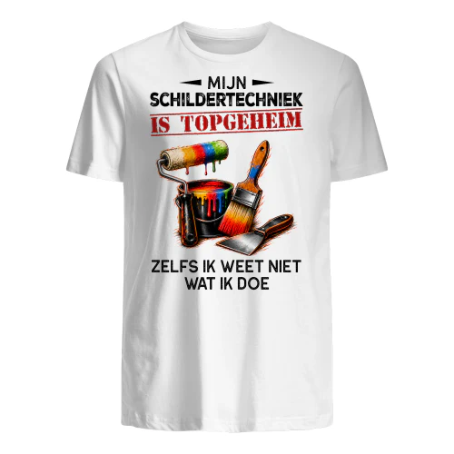 MIJN SCHILDERTECHNIEK IS TOPGEHEIM