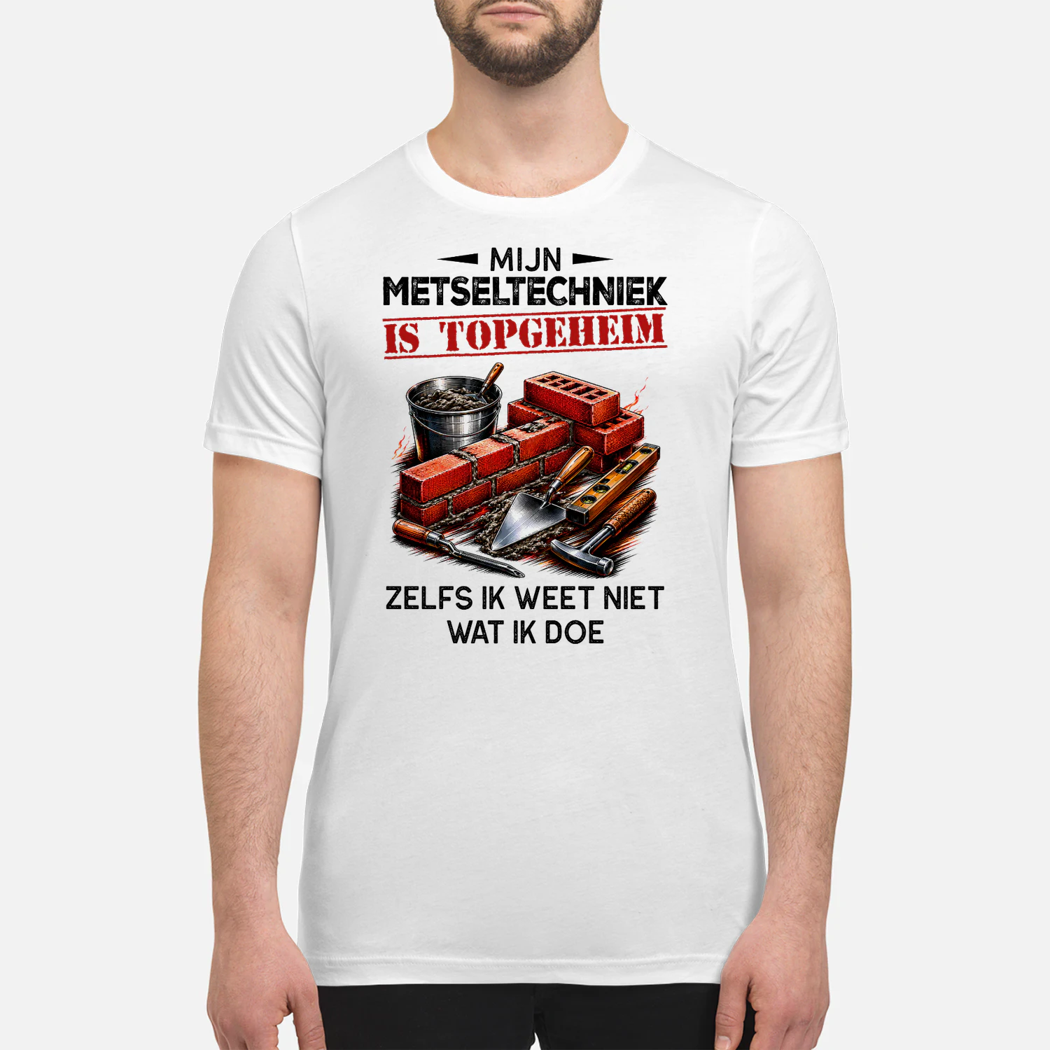 MIJN METSELTECHNIEK IS TOPGEHEIM