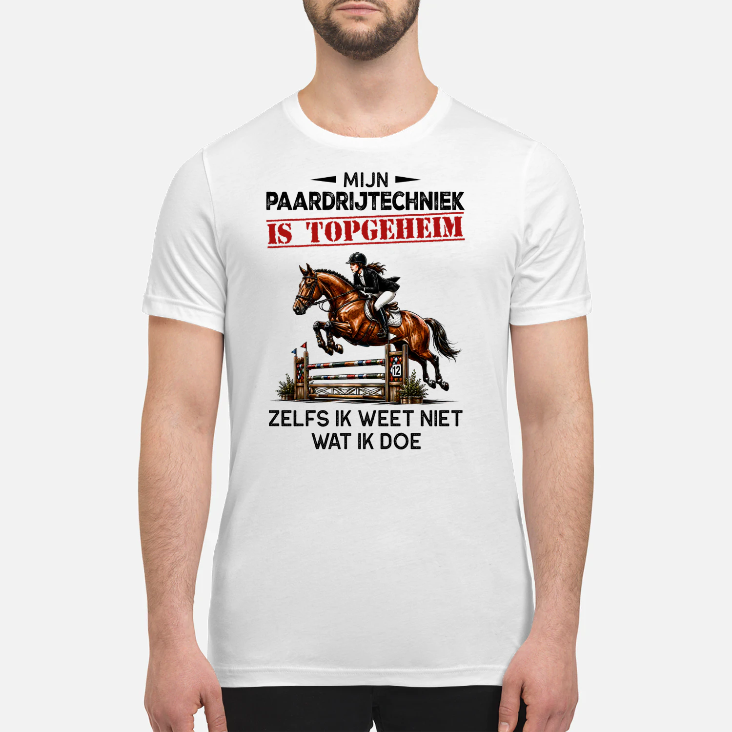 MIJN PAARDRIJTECHNIEK IS TOPGEHEIM