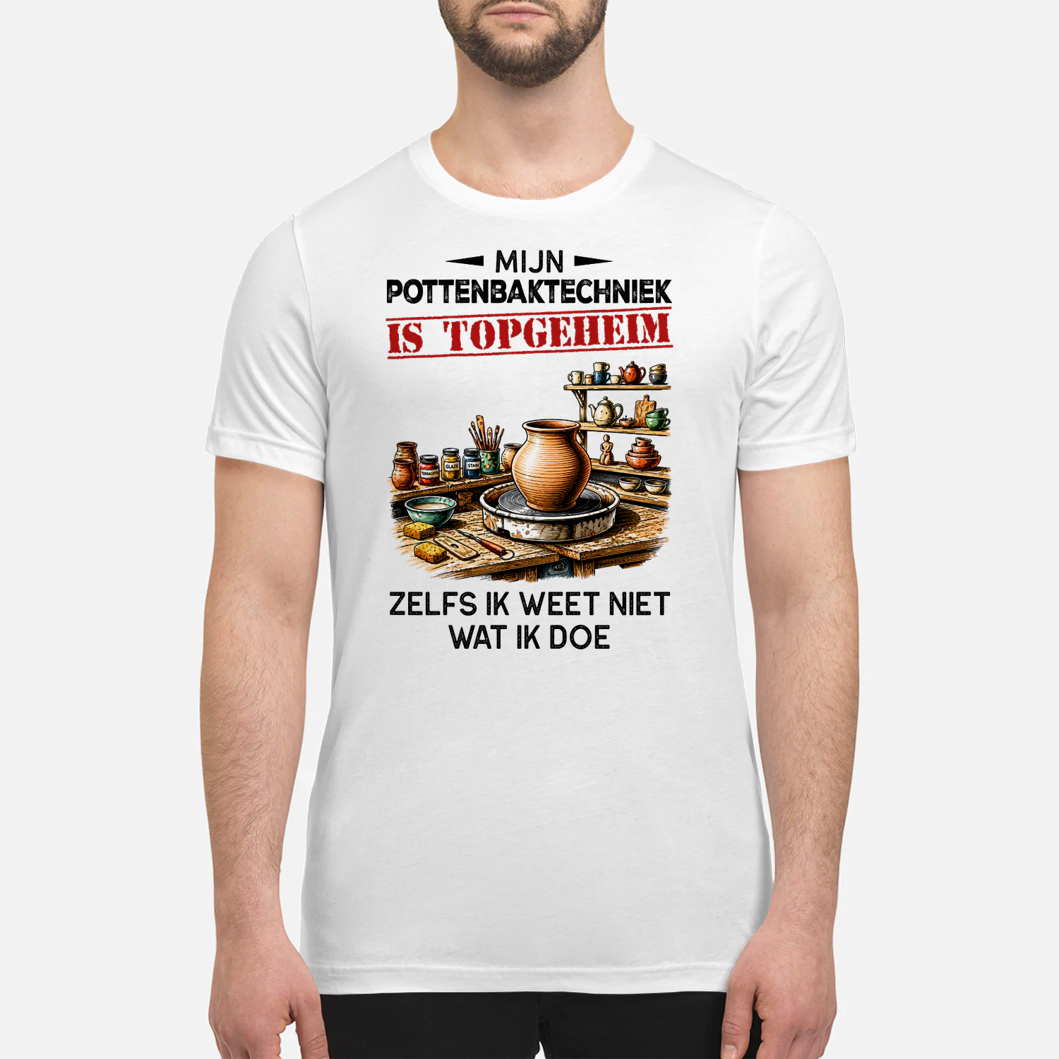 MIJN POTTENBAKTECHNIEK IS TOPGEHEIM