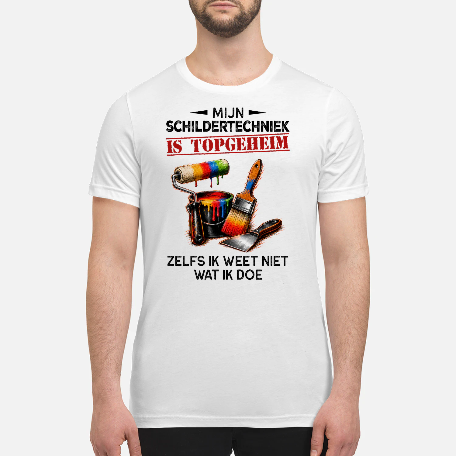 MIJN SCHILDERTECHNIEK IS TOPGEHEIM