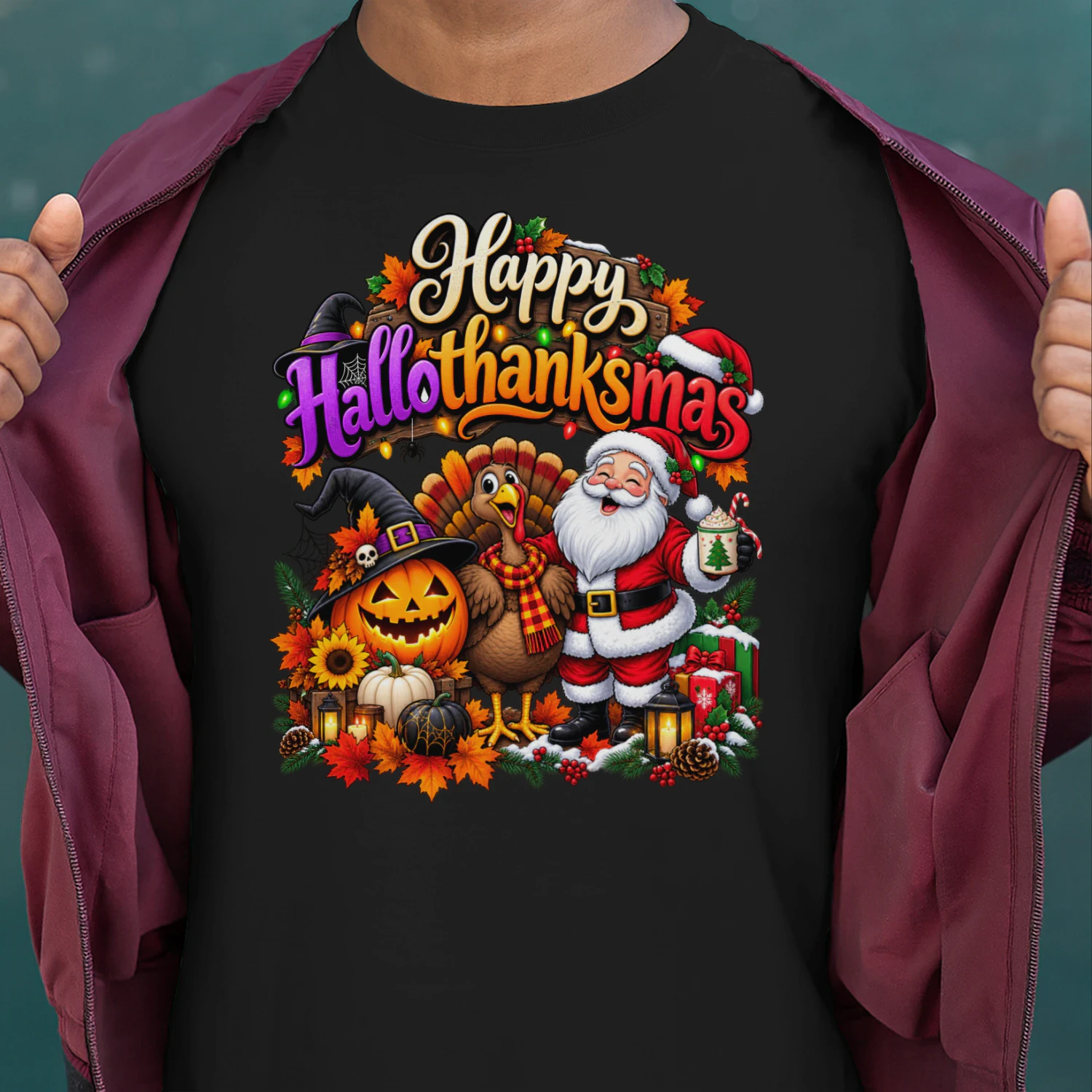 Happy hallothanksmas 