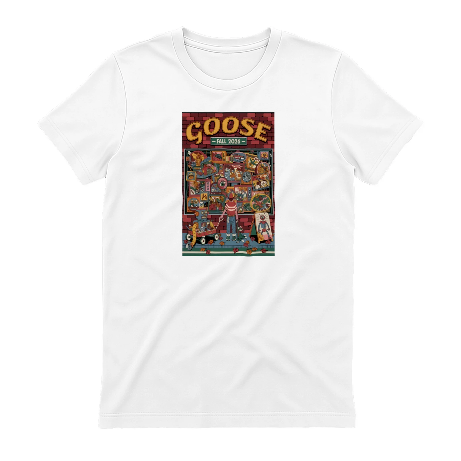 Official Goose Fall Tour 2026 Poster Shirt