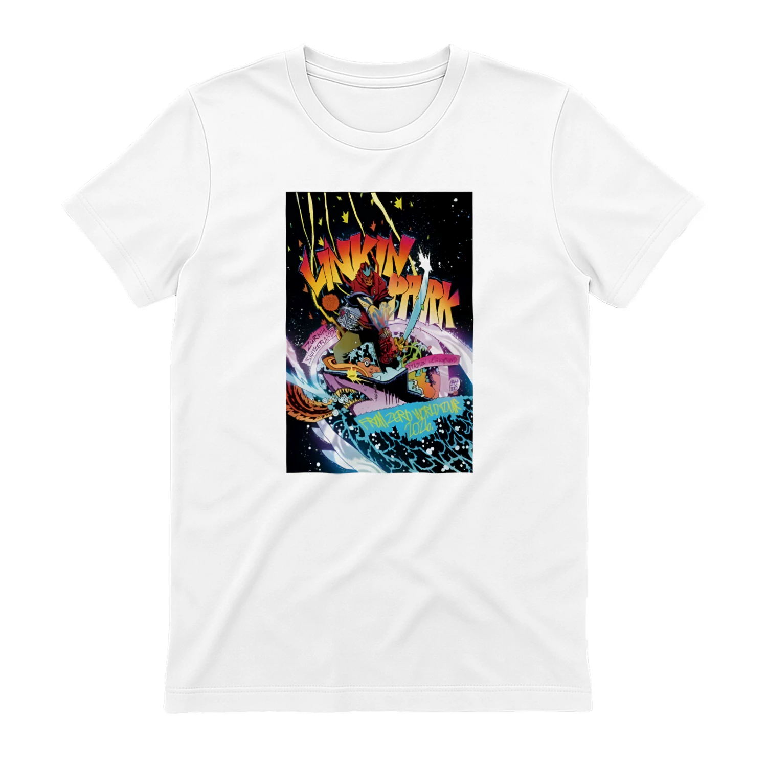 Official Linkin Park Concert Zürich, Switzerland June 30 2026 Poster Shirt