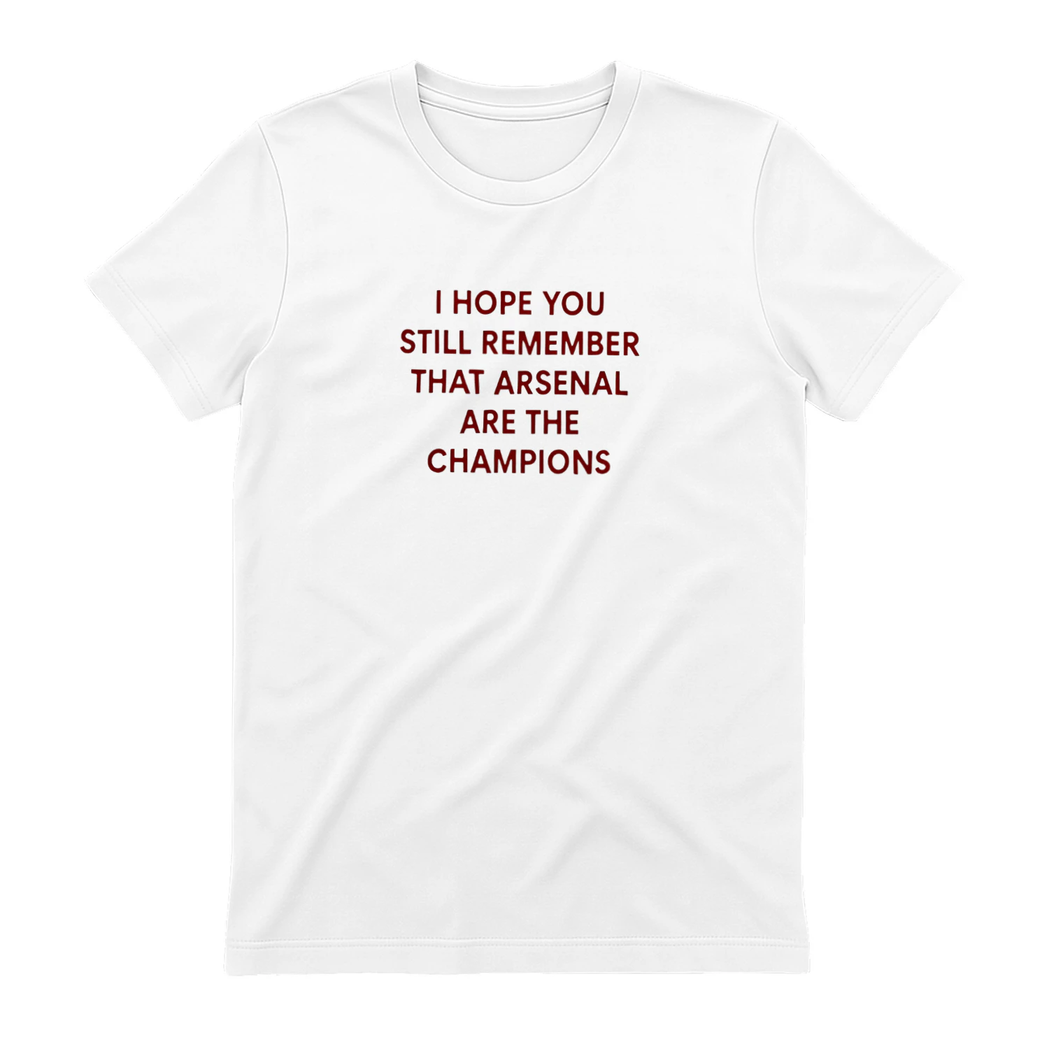 I Hope You Still Remember That Arsenal Are the Champions shirt