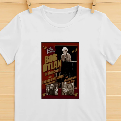Official Bob Dylan Cuthbert Amphitheater June 9, 2026 Poster Shirt
