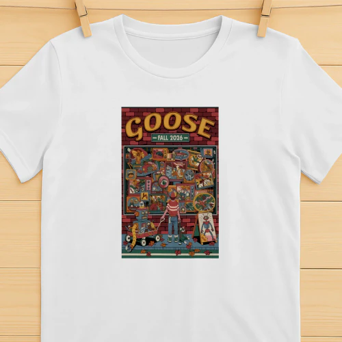 Official Goose Fall Tour 2026 Poster Shirt