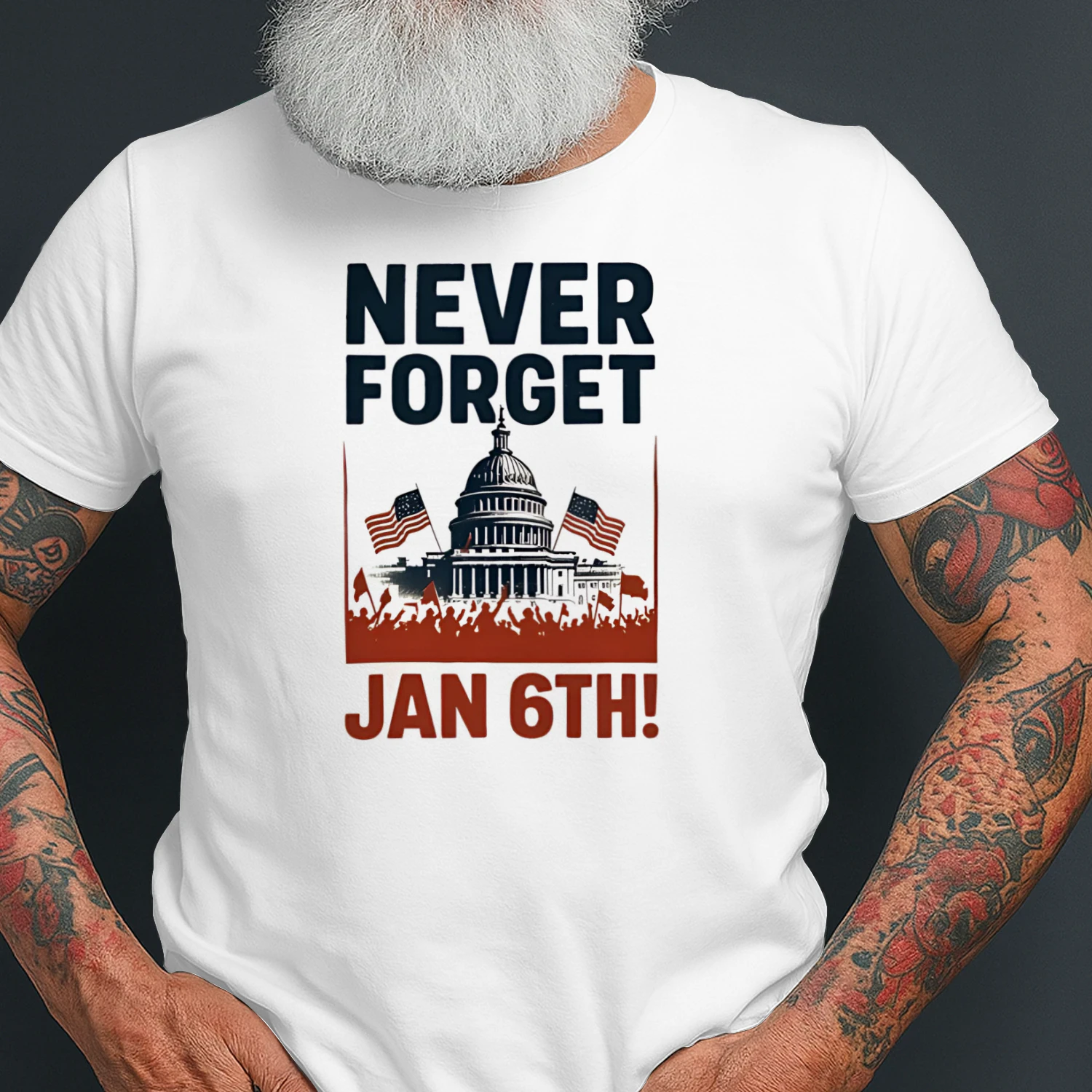 Never forget January 6th political shirt