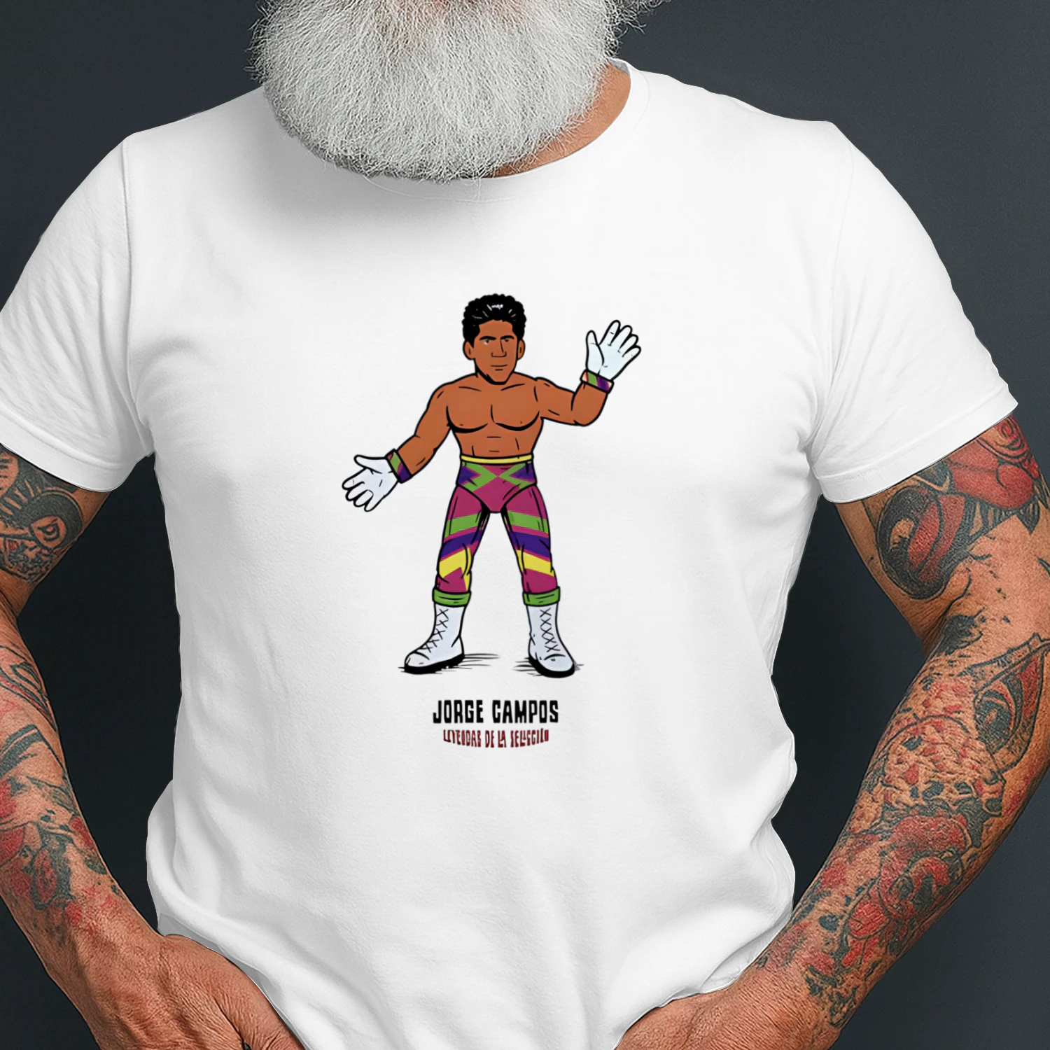 Mexican soccer legend Jorge Campos leyendas de la seleccion shirt