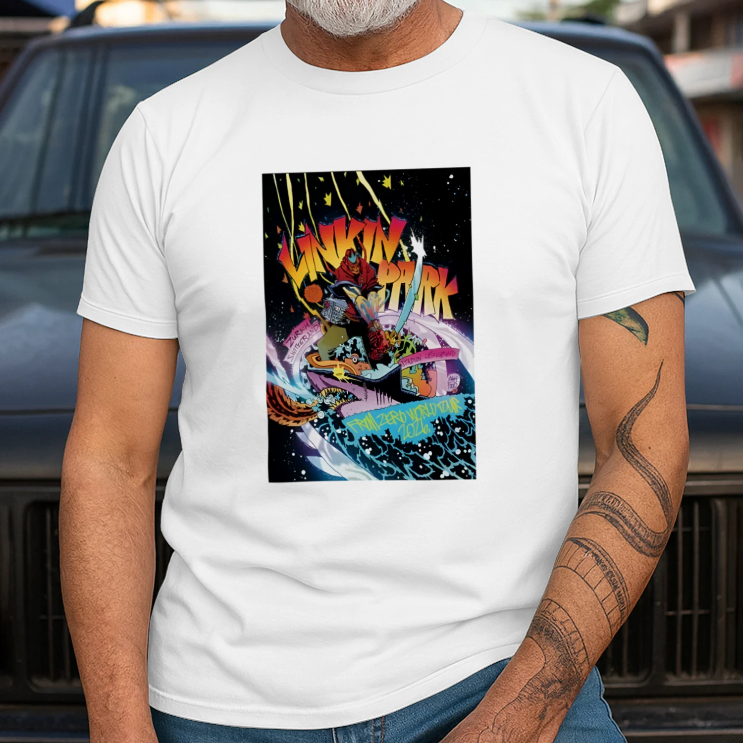 Official Linkin Park Concert Zürich, Switzerland June 30 2026 Poster Shirt