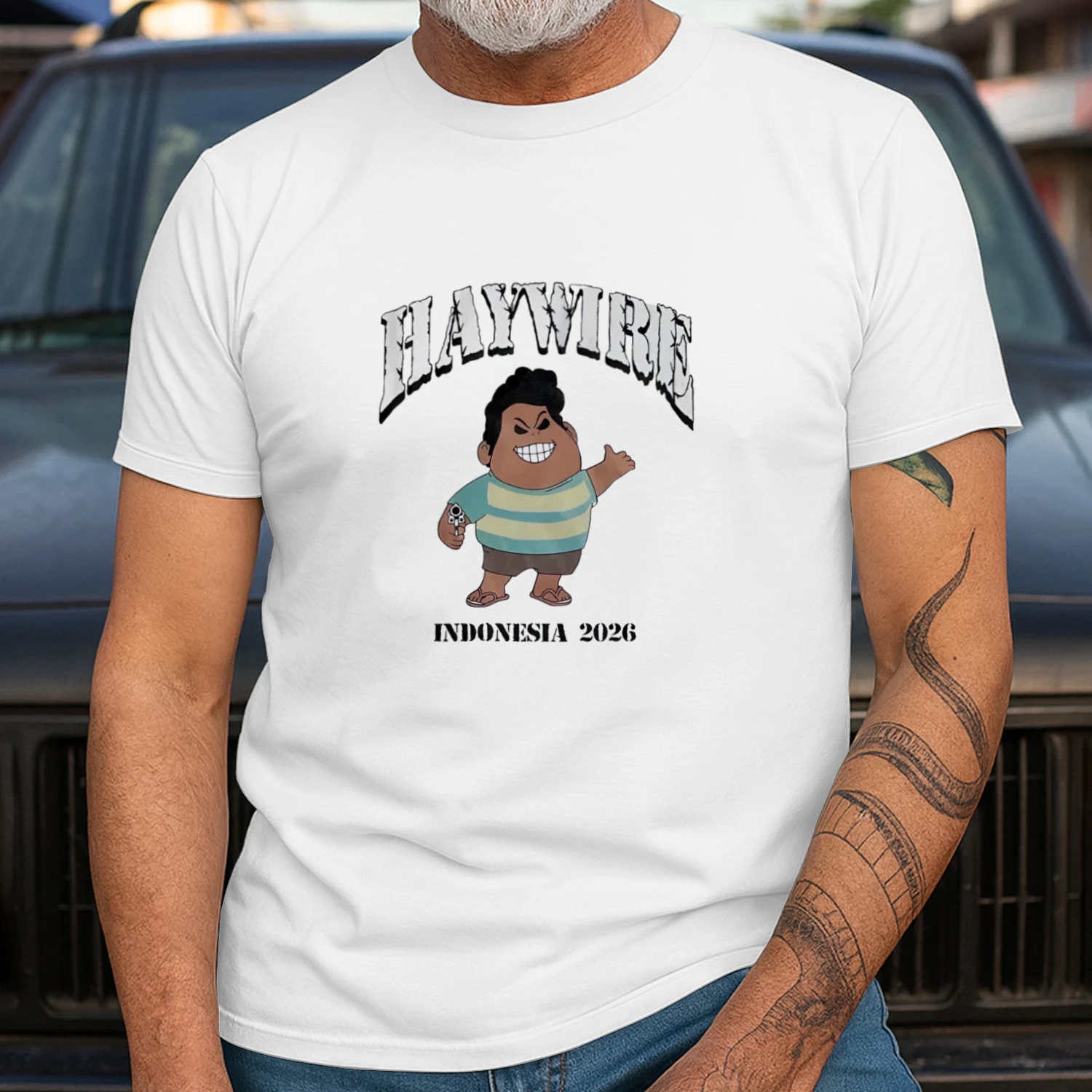 Haywire 617 Boston Hardcore World Tour Asia Indonesia May 30 2026 t-shirt