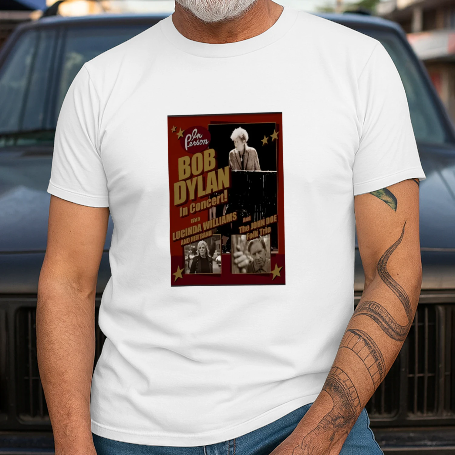 Official Bob Dylan Cuthbert Amphitheater June 9, 2026 Poster Shirt
