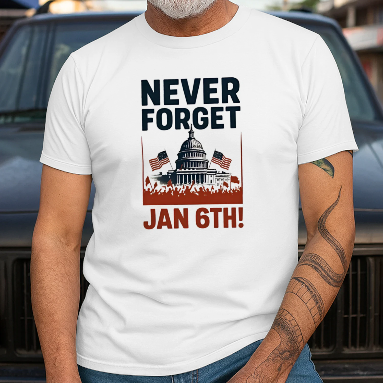 Never forget January 6th political shirt