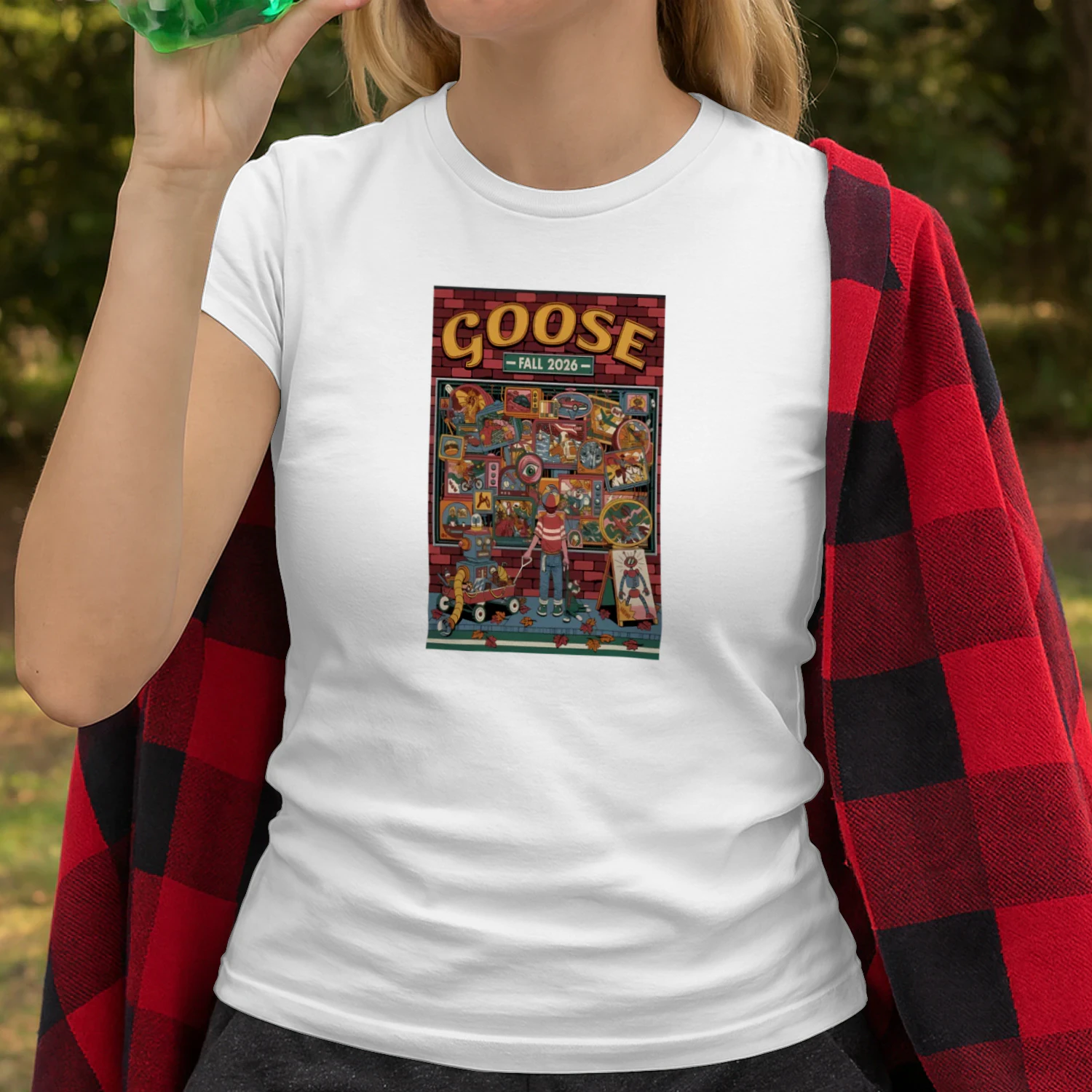 Official Goose Fall Tour 2026 Poster Shirt
