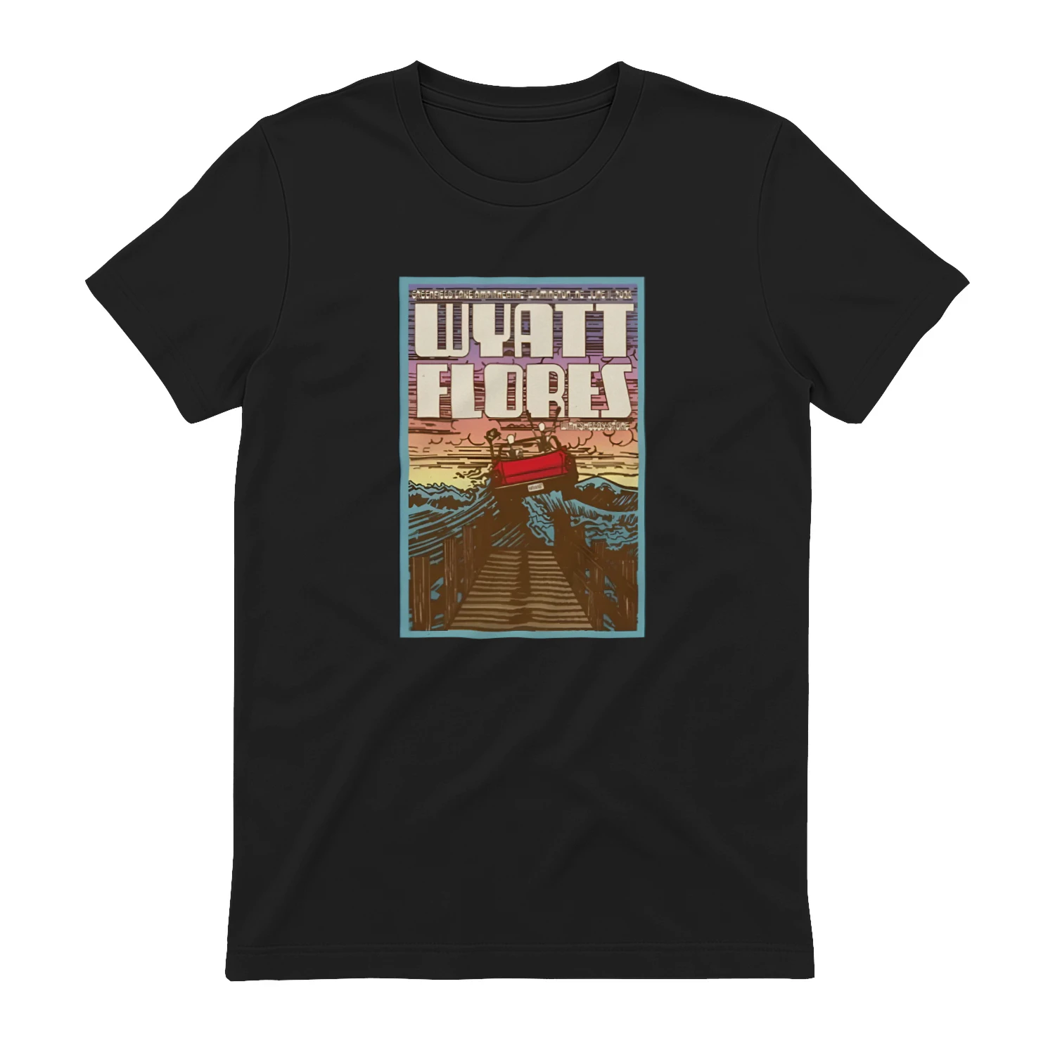 Official Wyatt Flores Jun 11, 2026 Wilmington, NC Poster Shirt