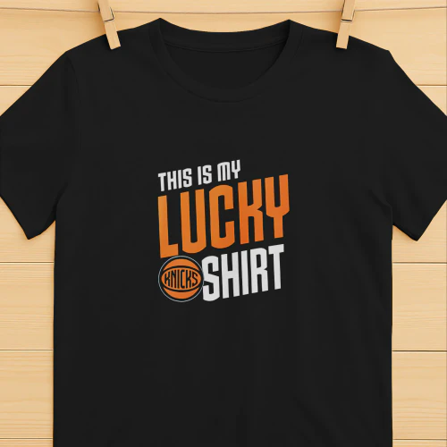 This is my Lucky shirt New York Knicks NBA 2026 shirt