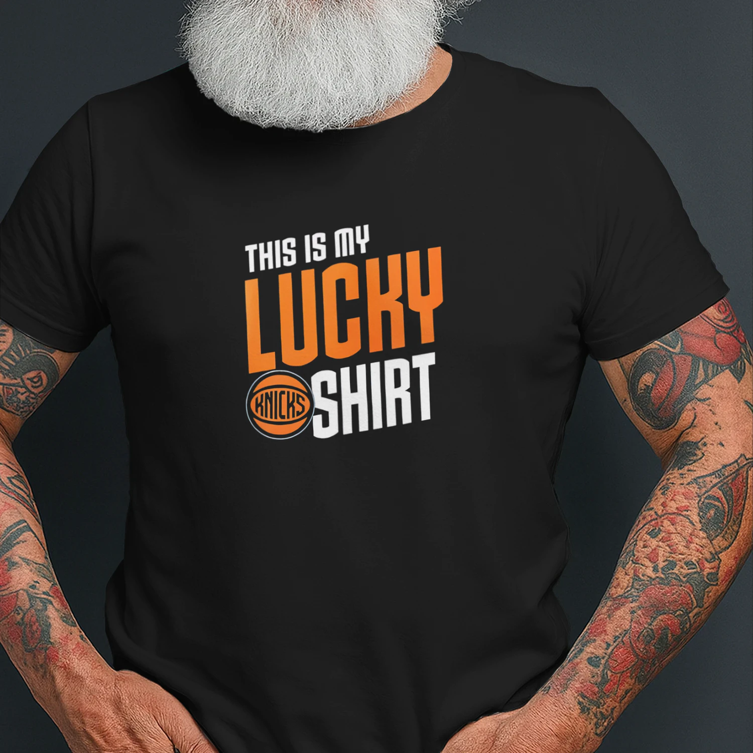 This is my Lucky shirt New York Knicks NBA 2026 shirt