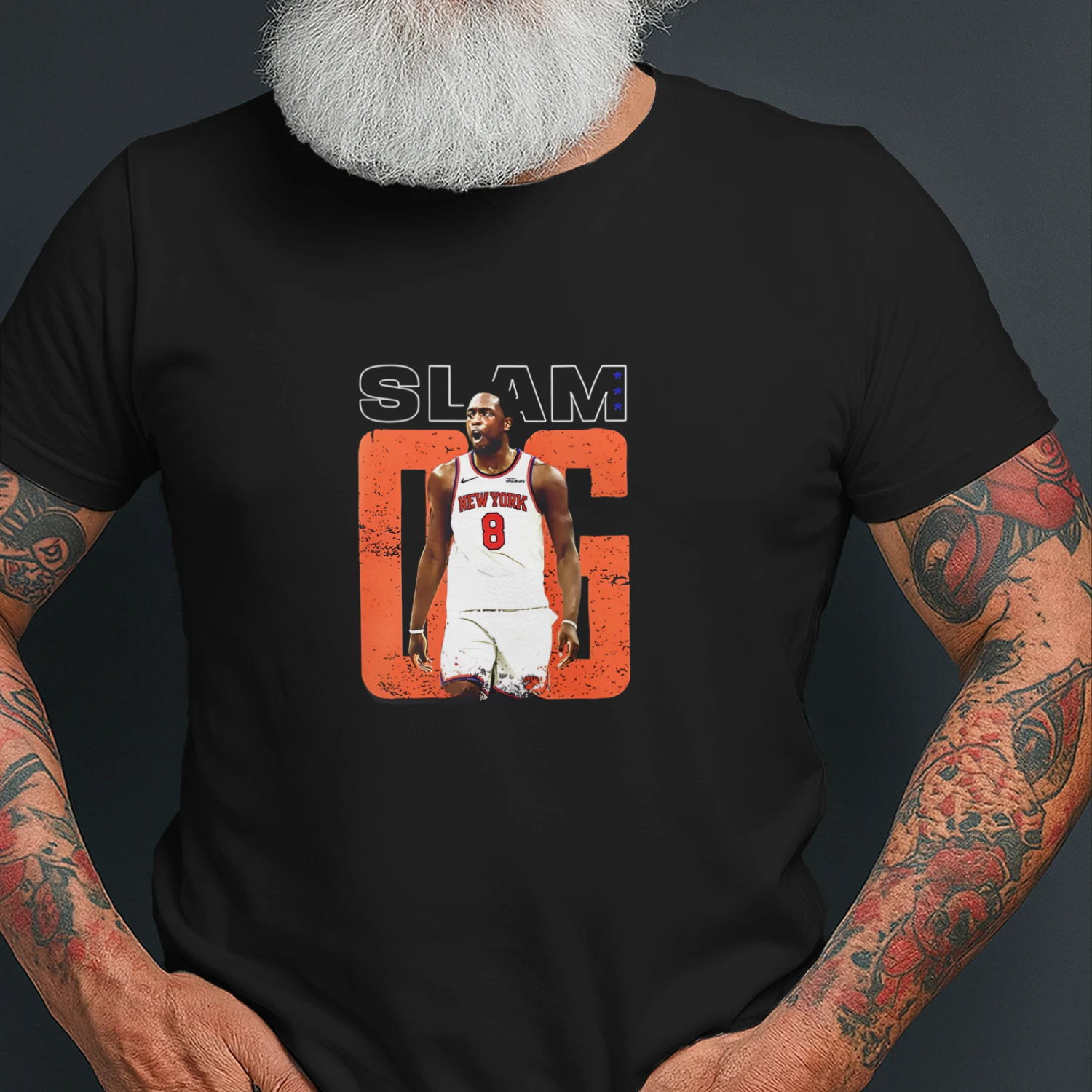 OG Anunoby New York Knicks NBA 2026 Slam graphic shirt