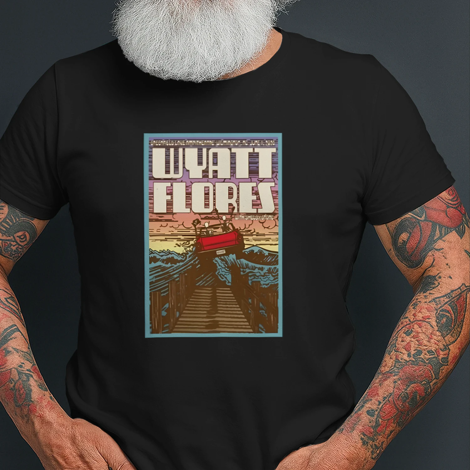 Official Wyatt Flores Jun 11, 2026 Wilmington, NC Poster Shirt