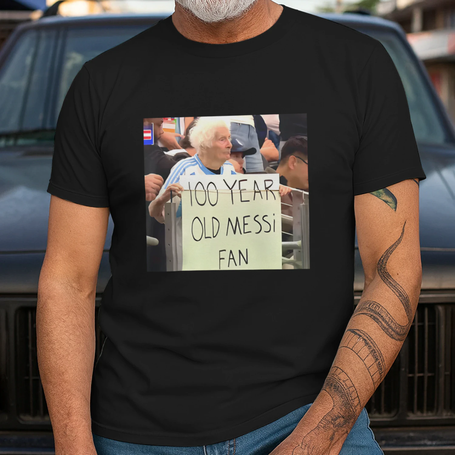 Lionel Messi Argentina National Team 100 Year Old Messi Fan shirt