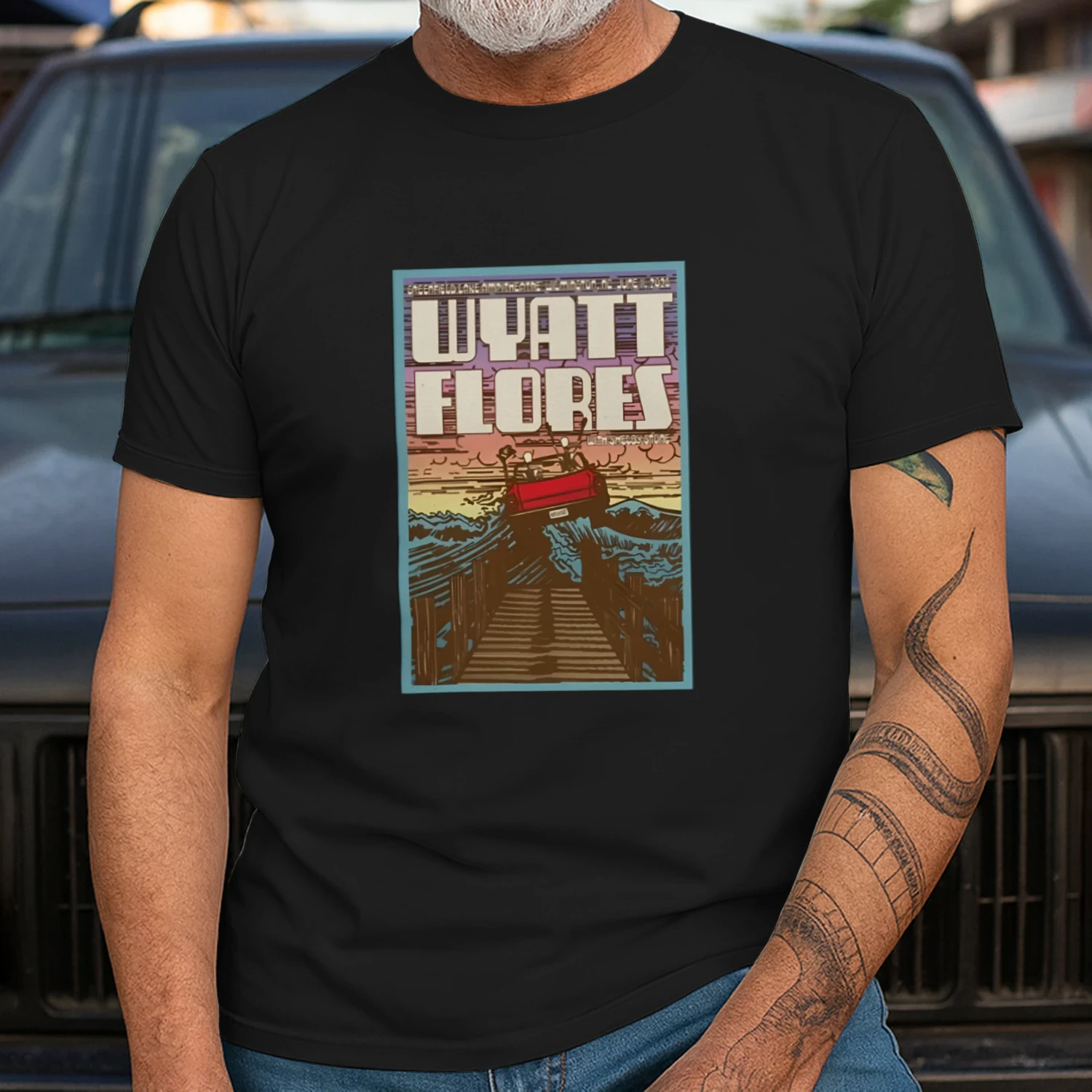 Official Wyatt Flores Jun 11, 2026 Wilmington, NC Poster Shirt