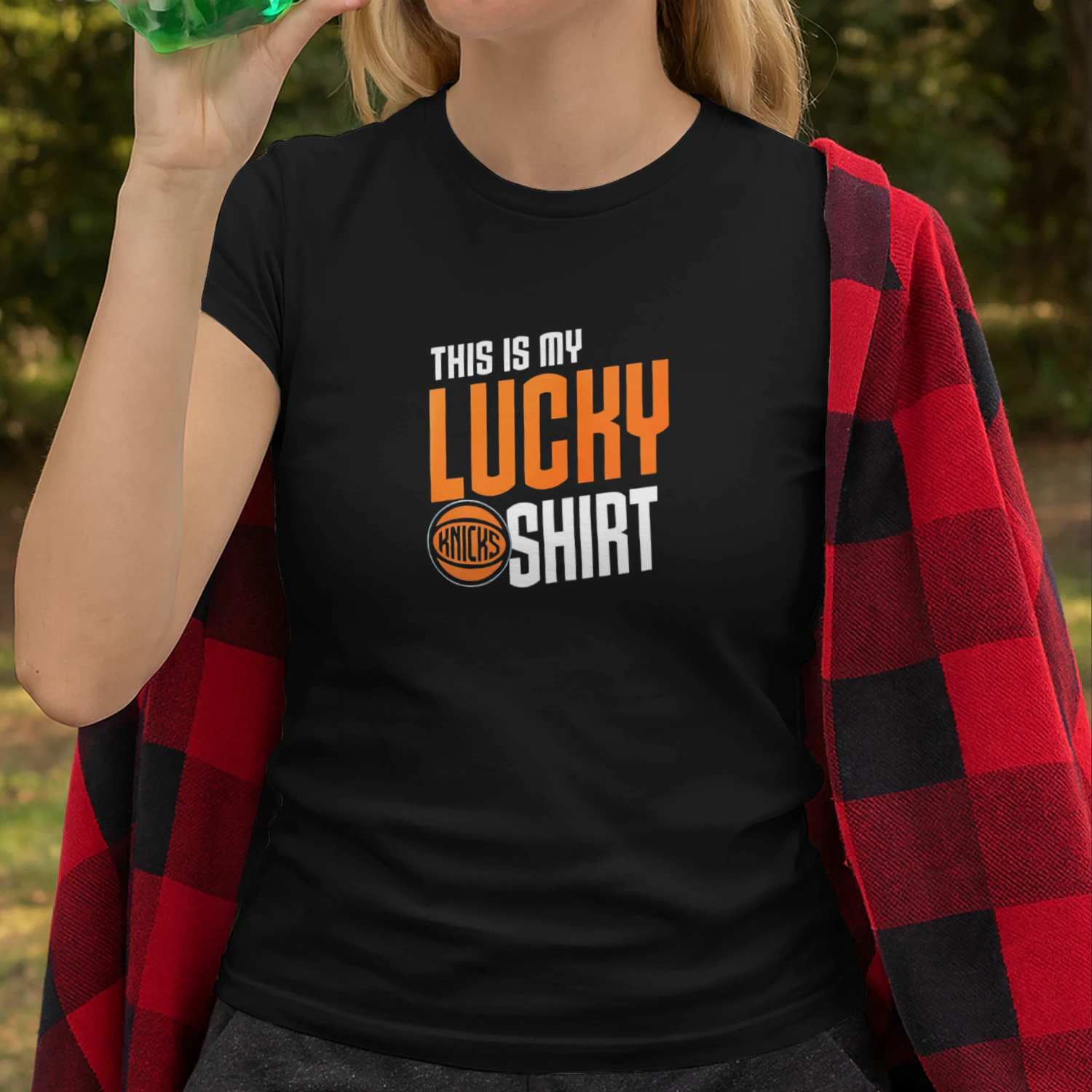 This is my Lucky shirt New York Knicks NBA 2026 shirt
