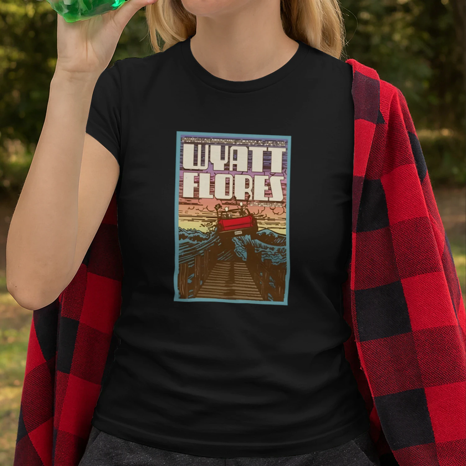 Official Wyatt Flores Jun 11, 2026 Wilmington, NC Poster Shirt