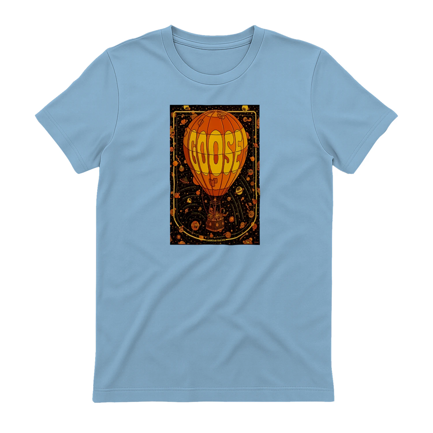 Official Goose Tour Europe + Uk 2026 Poster Shirt