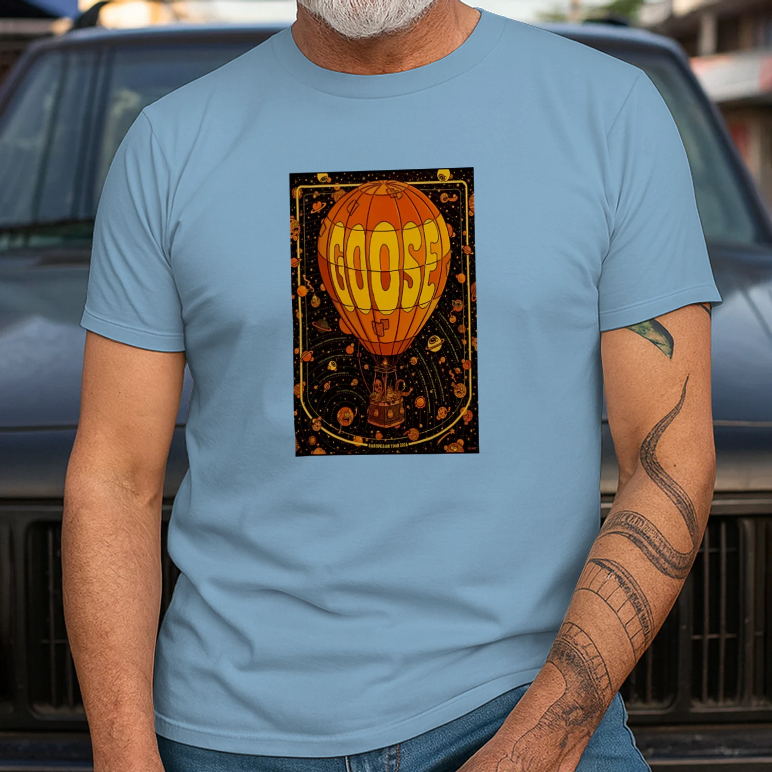 Official Goose Tour Europe + Uk 2026 Poster Shirt