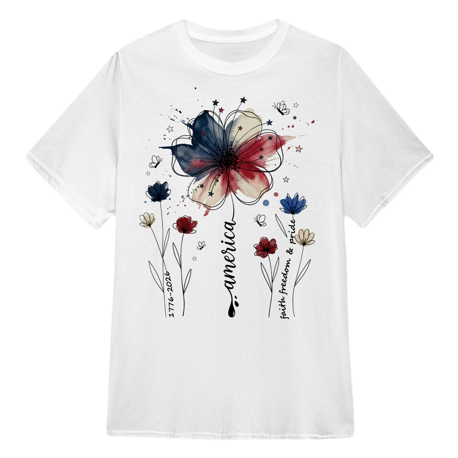 Boho Floral USA 250