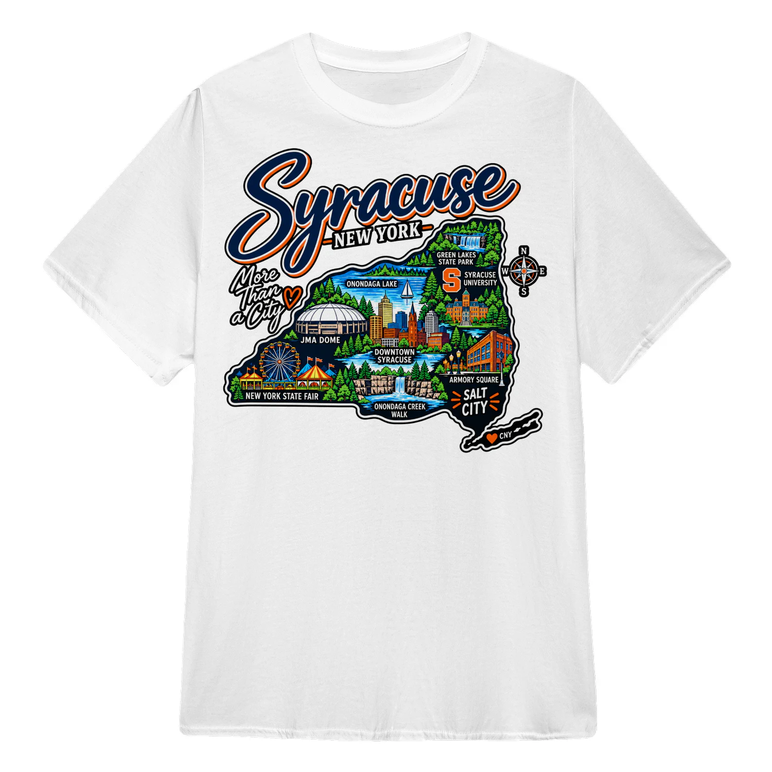 Syracuse NY Map