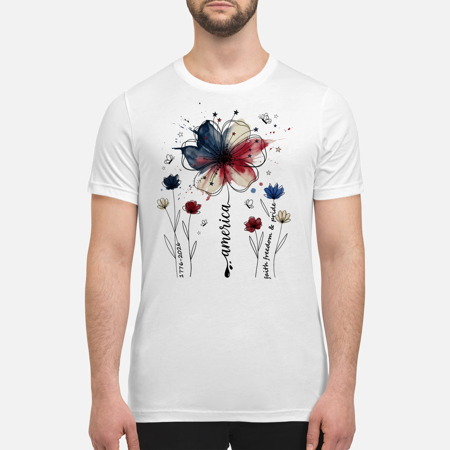 Boho Floral USA 250