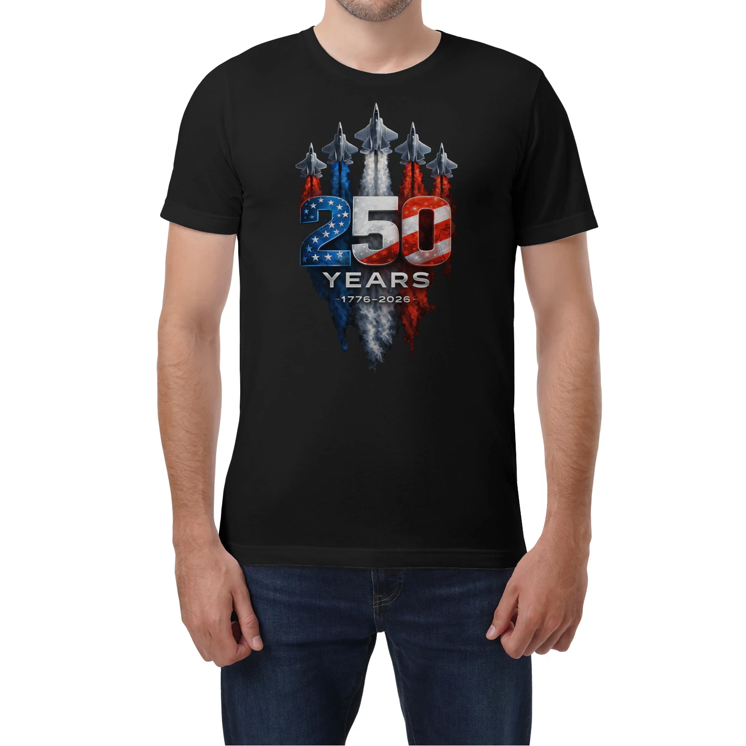 USA 250 Years Patriotic Jets