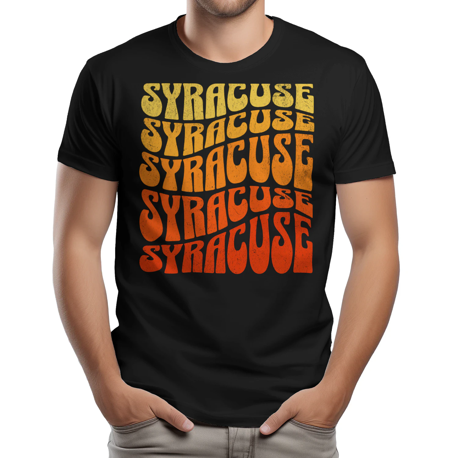 Syracuse Retro Wavy