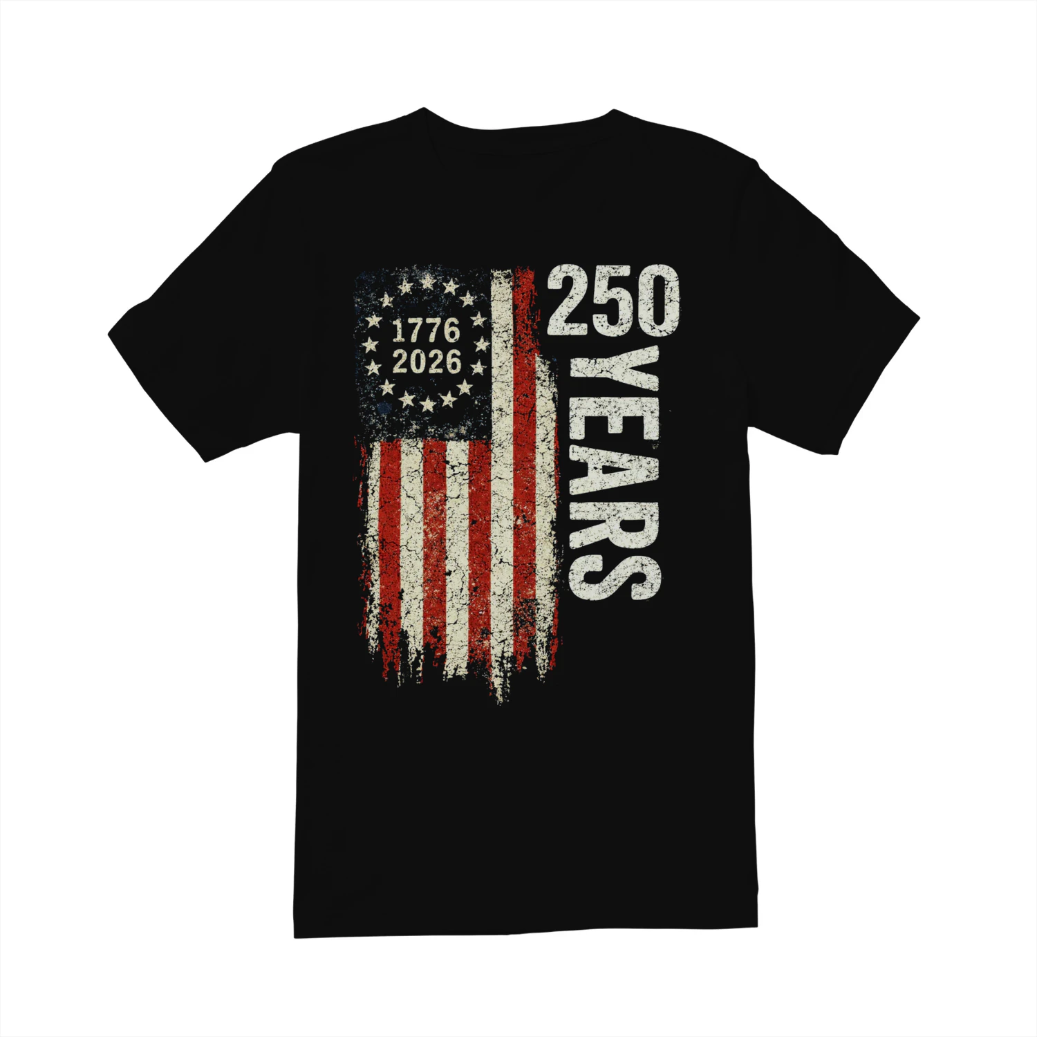 250 Years America Vintage Flag