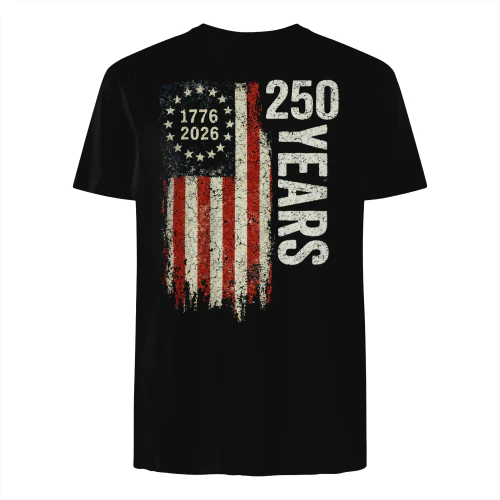 250 Years America Vintage Flag