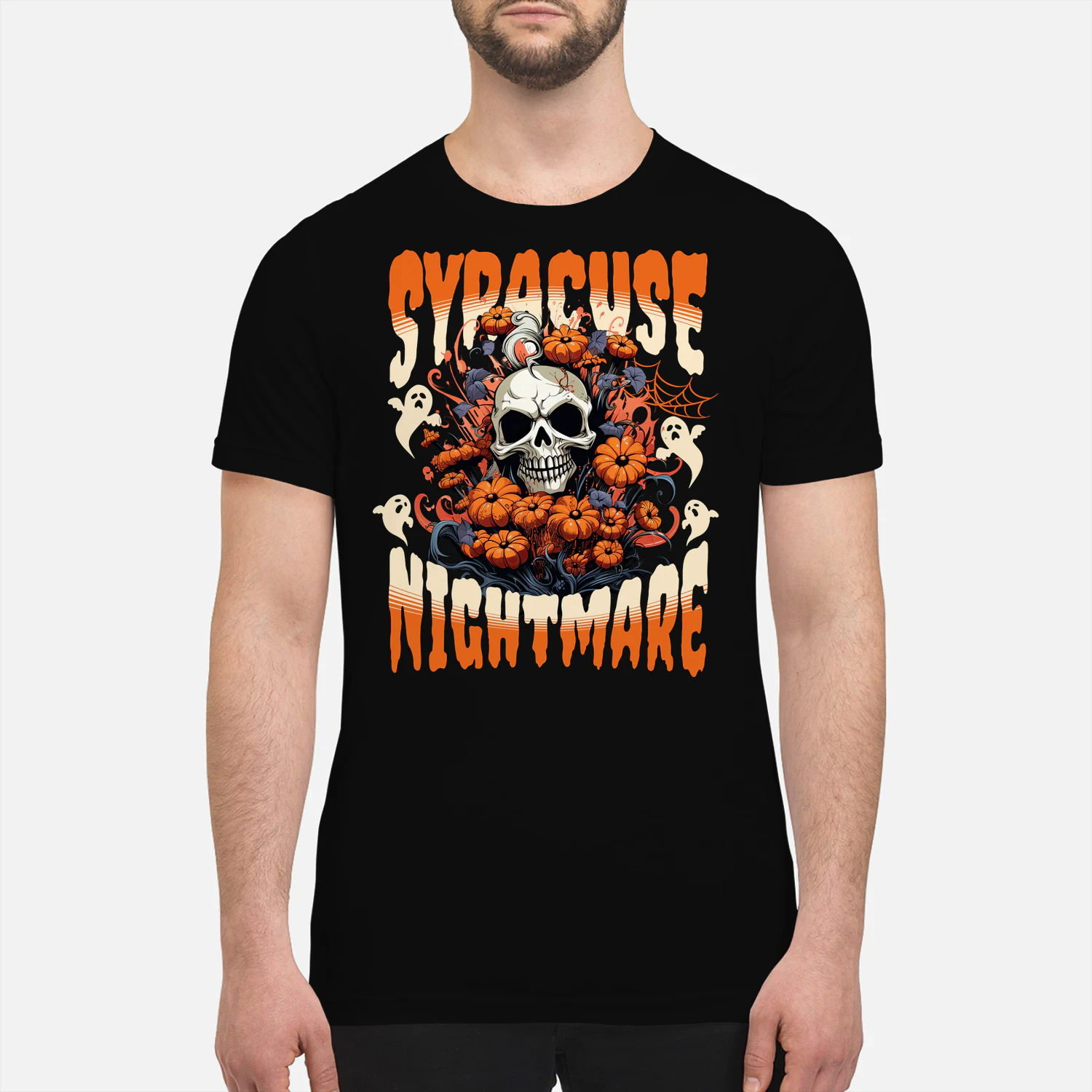 Syracuse Nightmare Spooky Skull Halloween