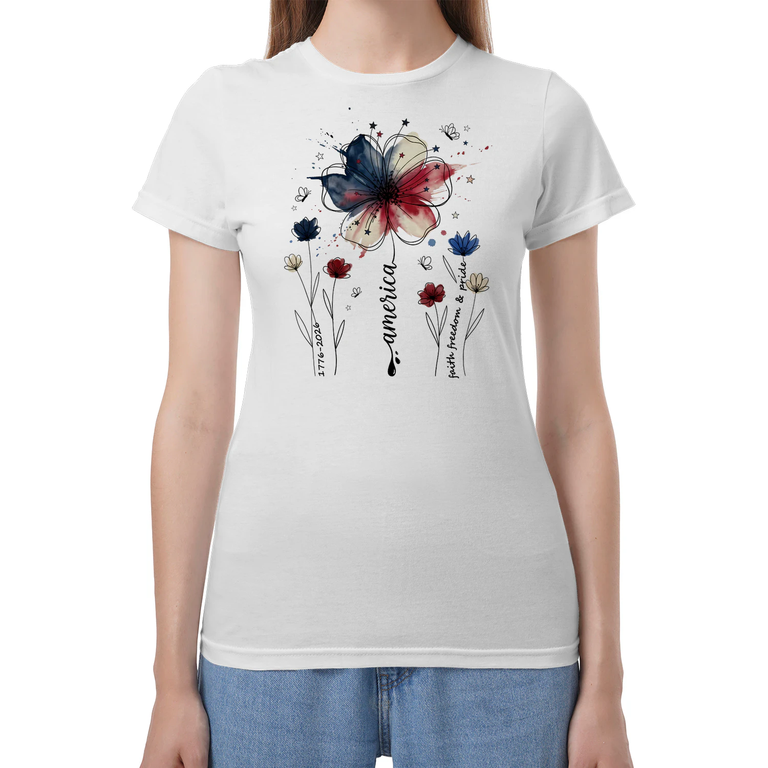 Boho Floral USA 250