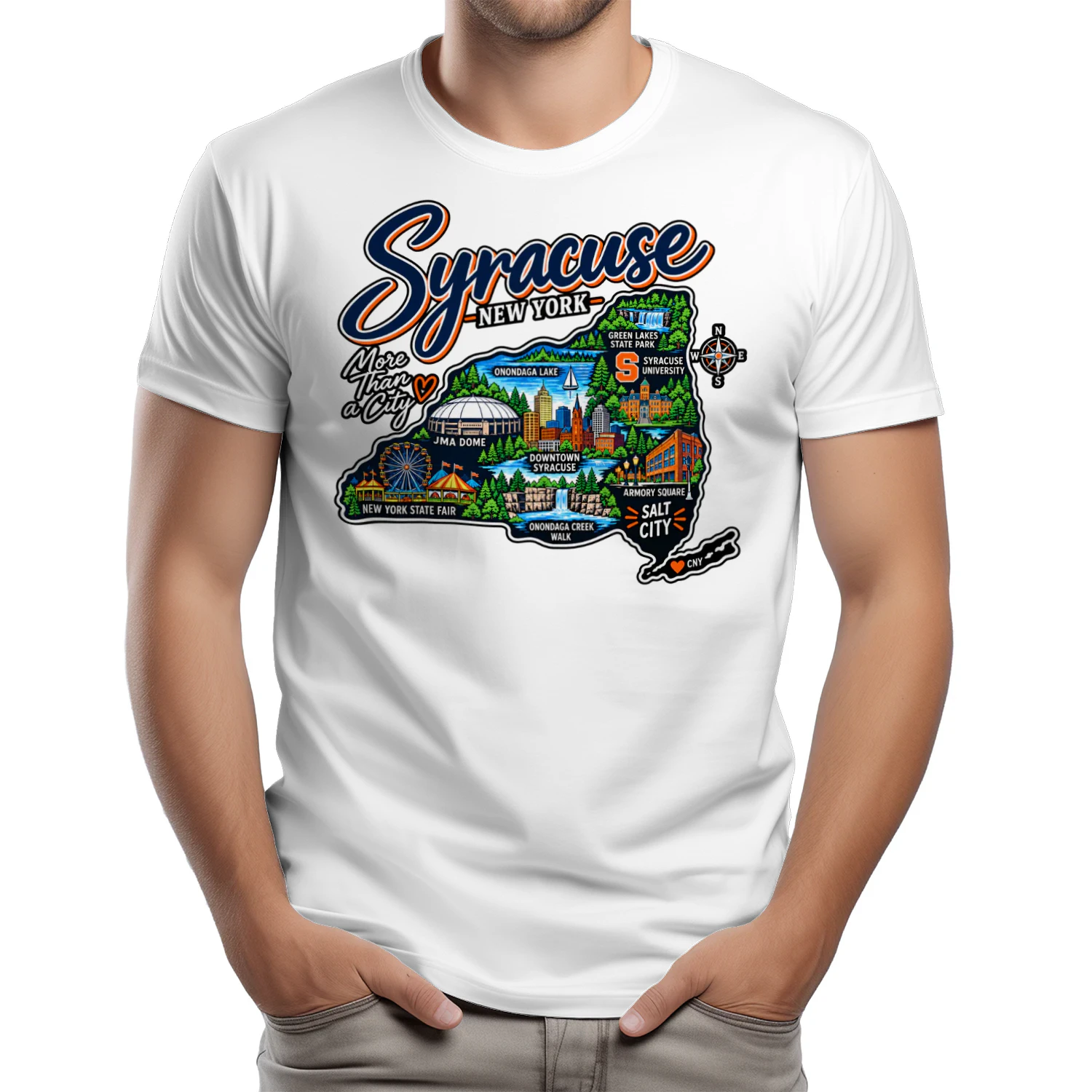 Syracuse NY Map