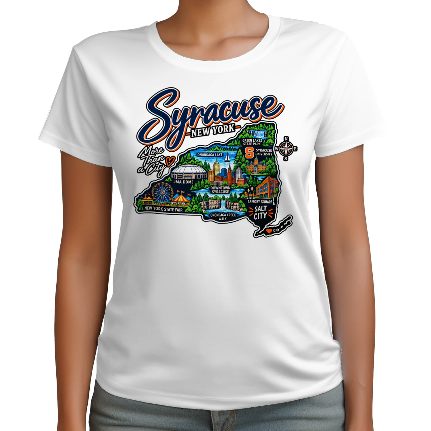Syracuse NY Map