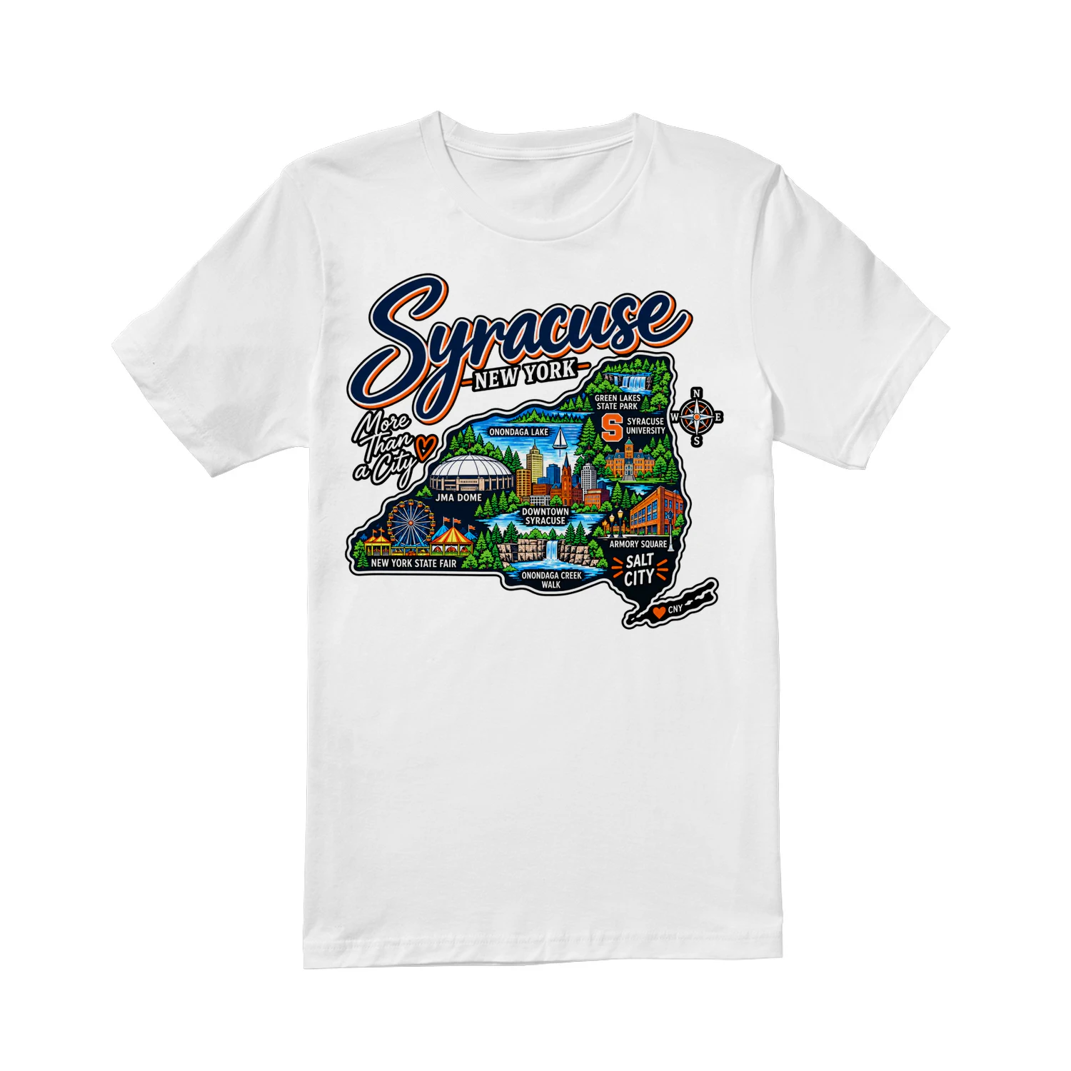 Syracuse NY Map