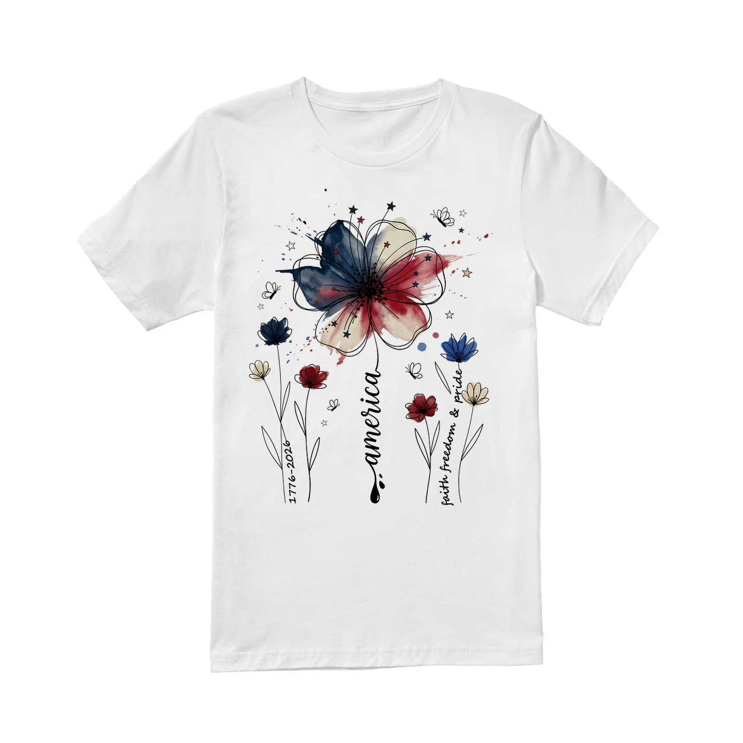 Boho Floral USA 250