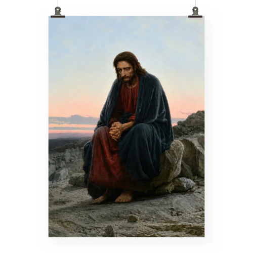 Cristo en el desierto
