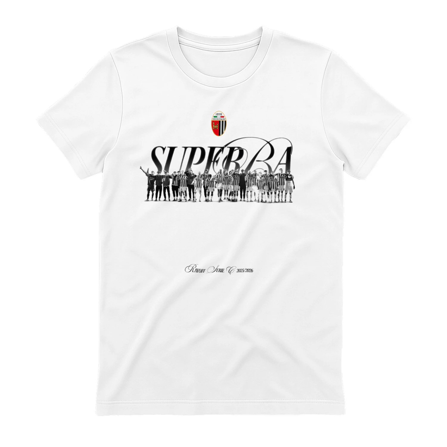 Ascoli Calcio 1898 Superba T-Shirt – Serie C 2025_2026 Supporters Edition