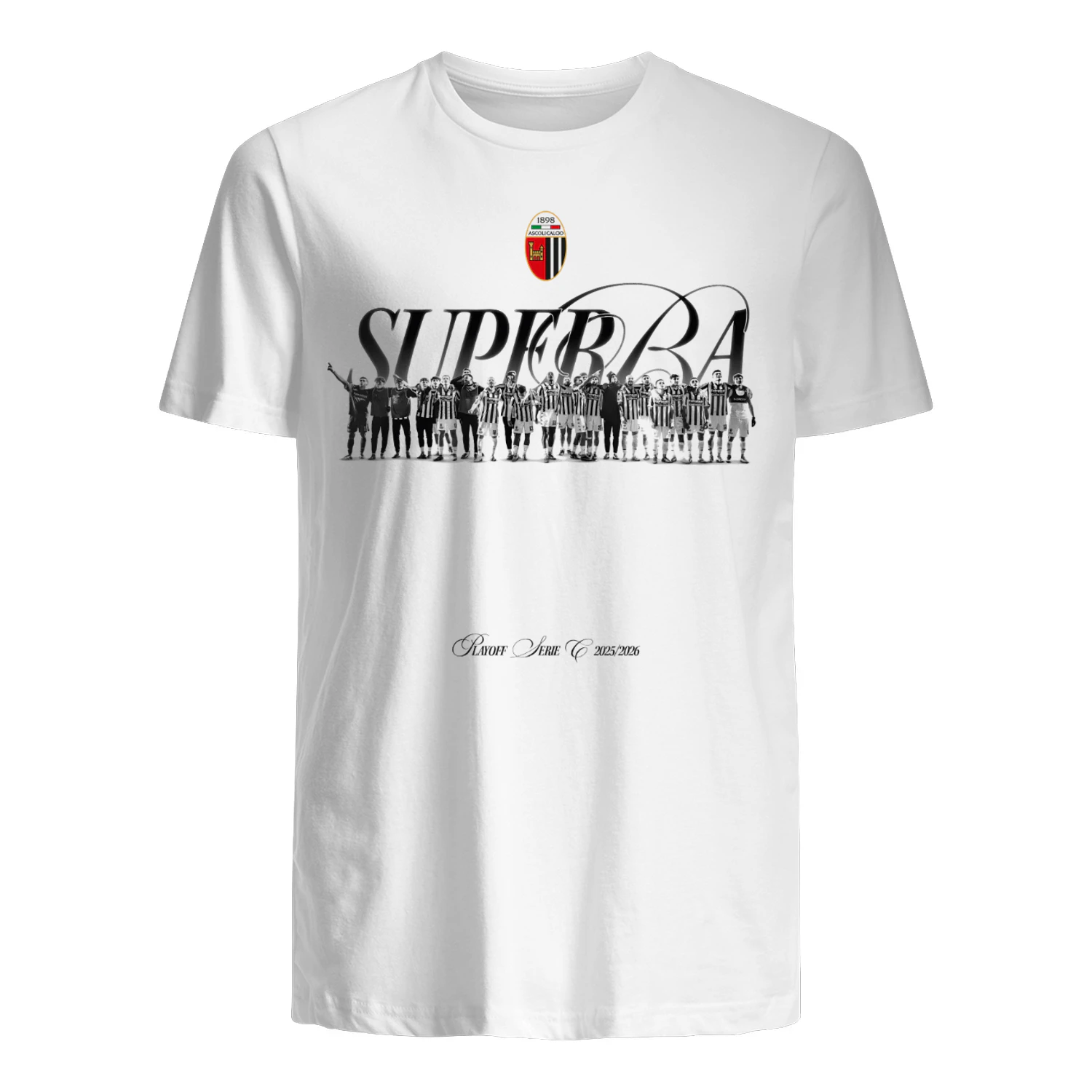 Ascoli Calcio 1898 Superba T-Shirt – Serie C 2025_2026 Supporters Edition