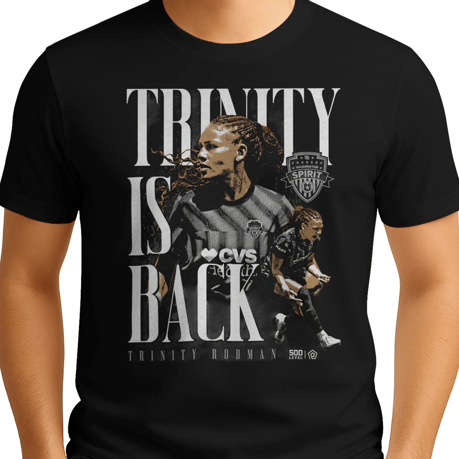 Trinity Rodman Trinity Is Back Washington Spirit shirt