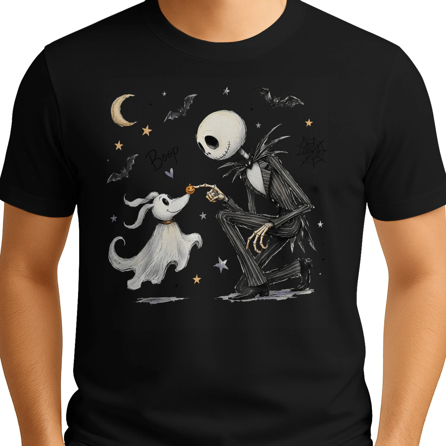 boop halloween ghost skeleton funny