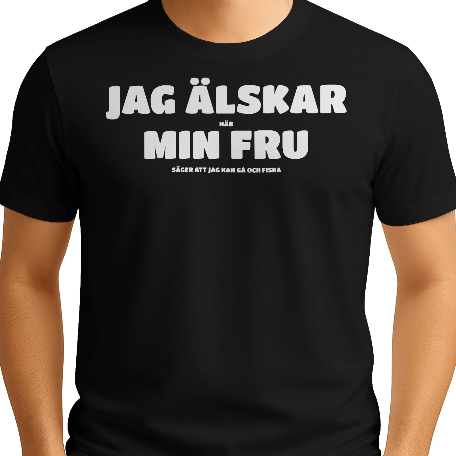 jag alskar min fru fishing funny