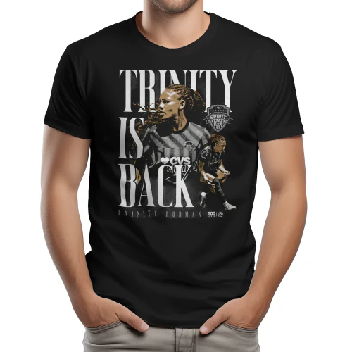 Trinity Rodman Trinity Is Back Washington Spirit shirt