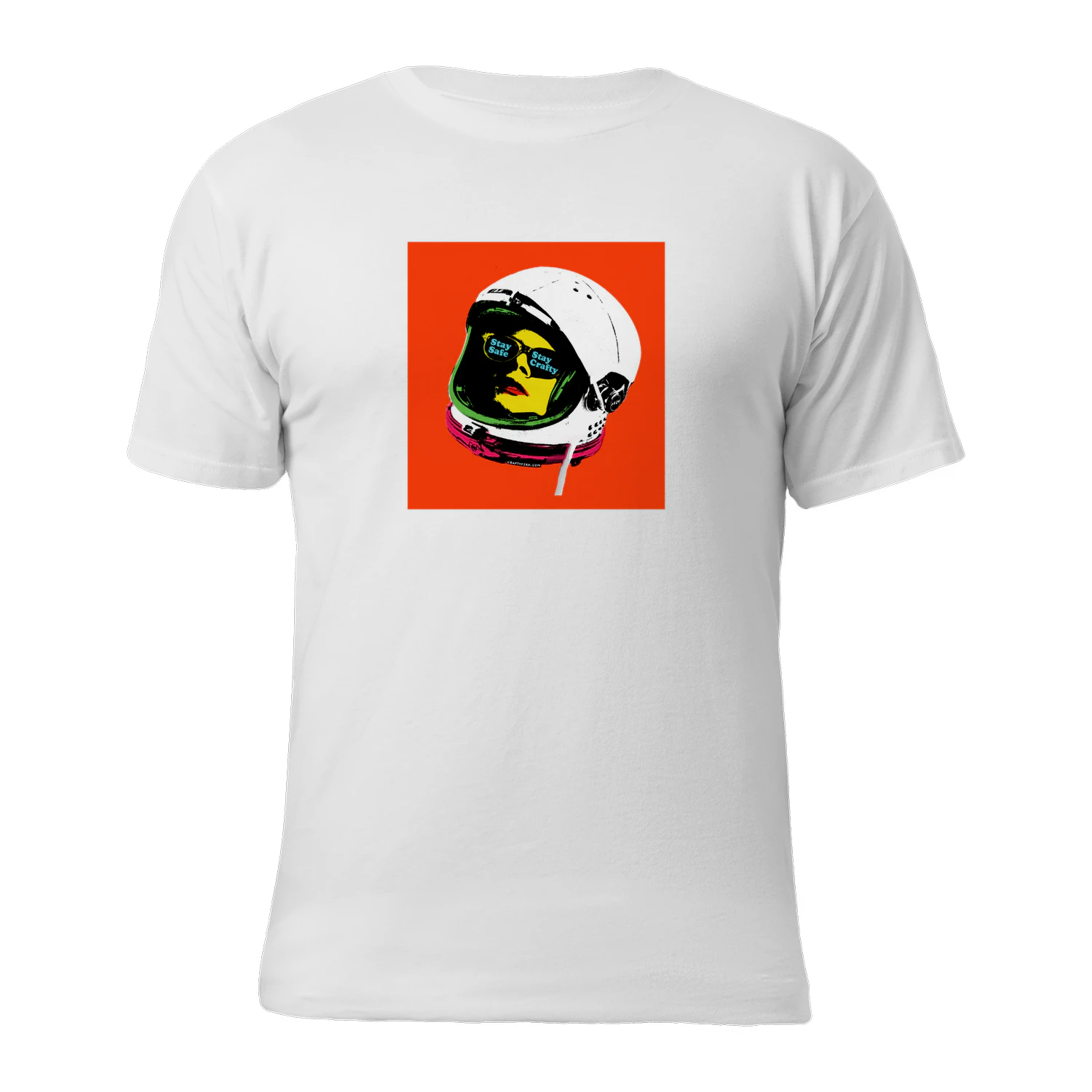 Spaceman Graphic Pop Art Premium Unisex  Tee